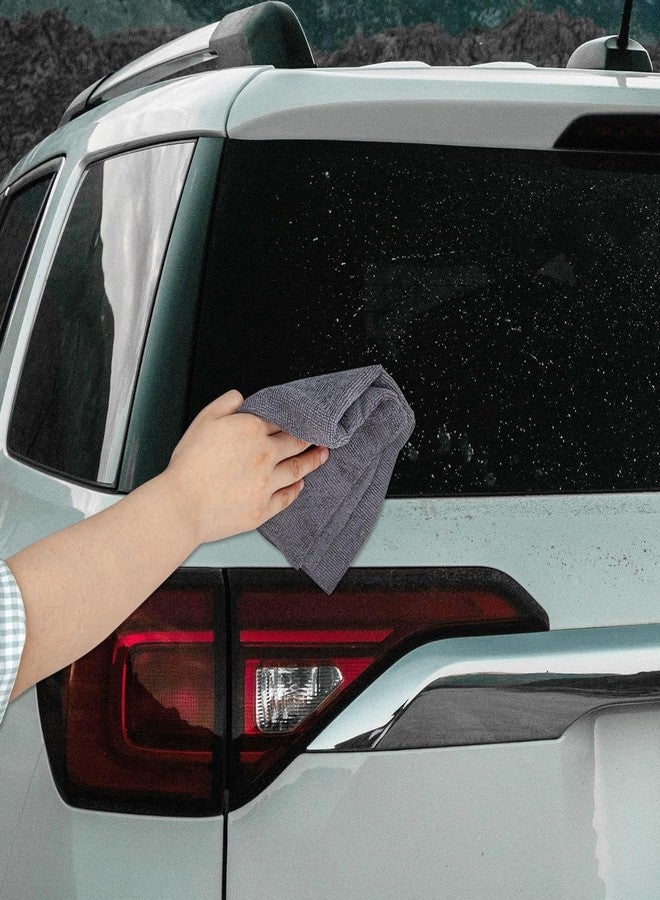 Hyndrix Microfiber Cleaning Cloth Roll 20 Pack - Reusable Paper Towels Washable Roll Tear Away for Kitchen Car 25 * 25 cm (Colour) (1) - Image 2